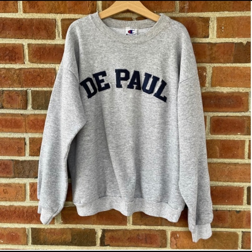 [DePaul University] 90's Champion Crewneck